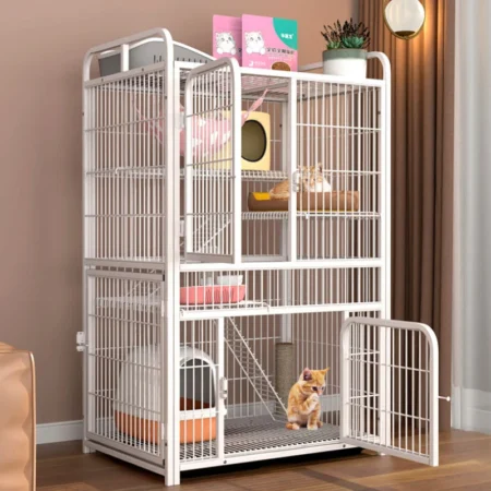 Three-Story Luxury Cat Villa Cage