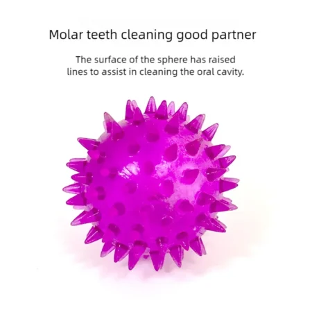 Spiky Chew Balls for Puppies – Teeth Cleaning & Training Toy