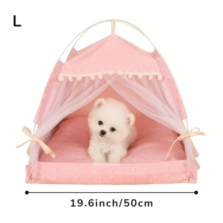BreezyDen – Summer Pet Tent & Nest