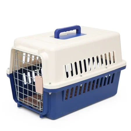 Outdoor Large Plastic Cat Cage / Airline Approved Pet Shipping Box
