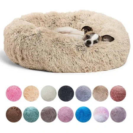 CozyCircle – Plush Bed for Large Pets